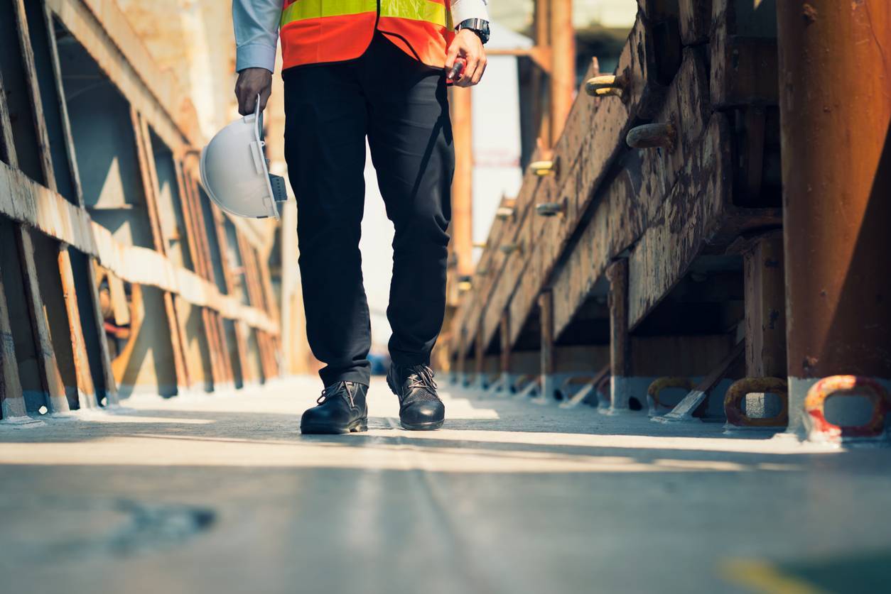 vêtements professionnels chaussures de sécurité chantier