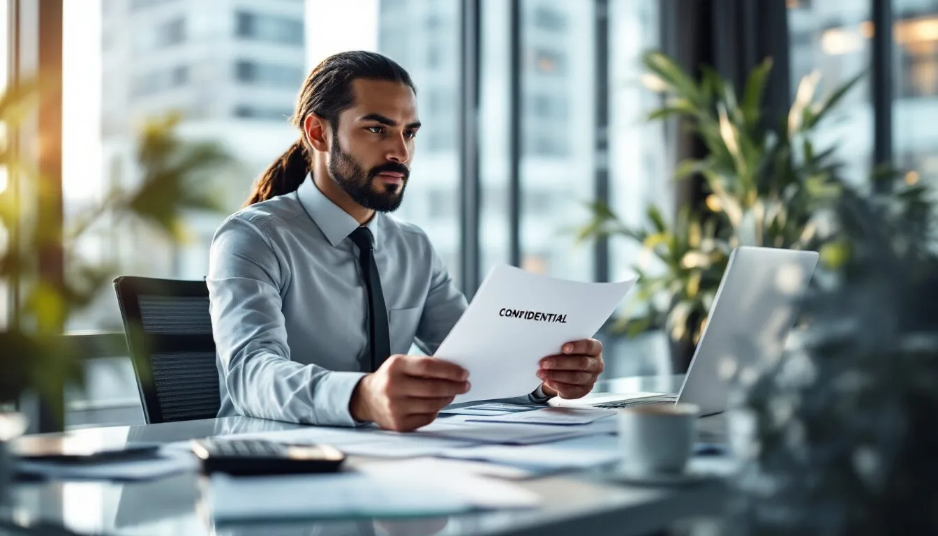 declaration de confidentialité des comptes annuels