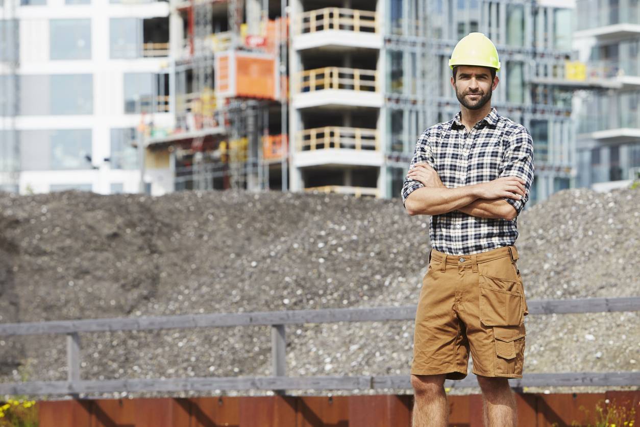 vêtements professionnels short chantier