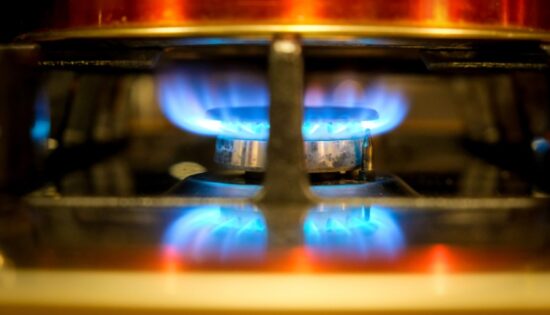 feu à gaz