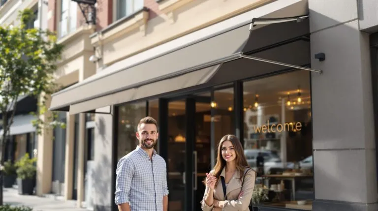 stores pour façades de magasins
