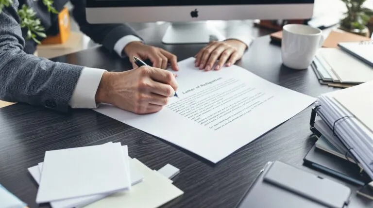 modele lettre de demission gratuite