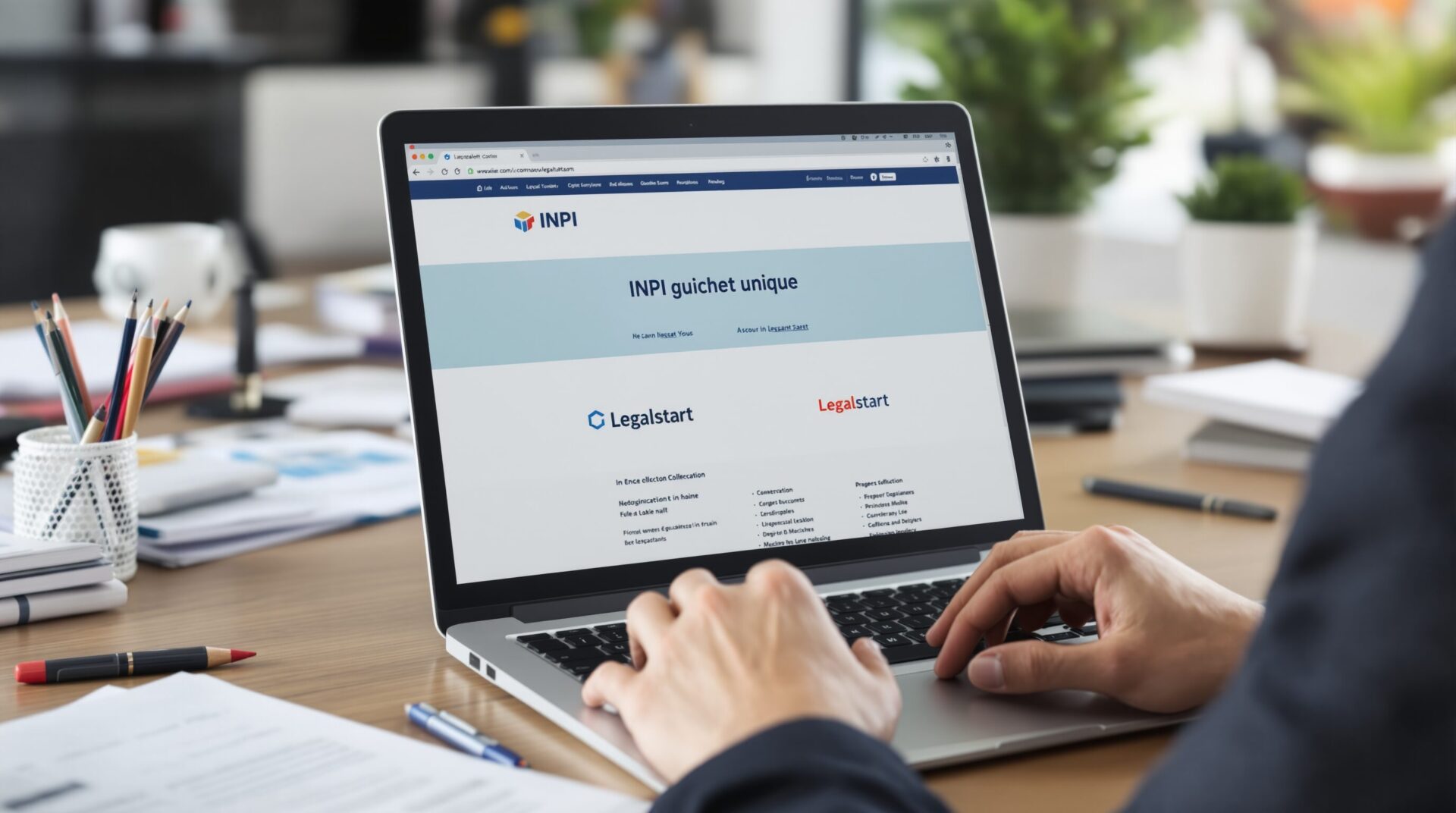 inpi guichet unique ou legalstart