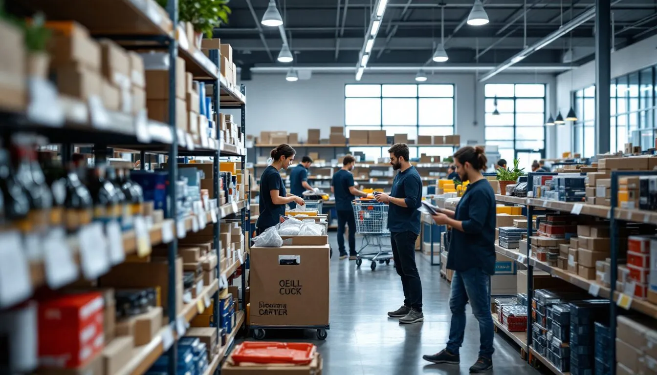 Flux magasin optimisés