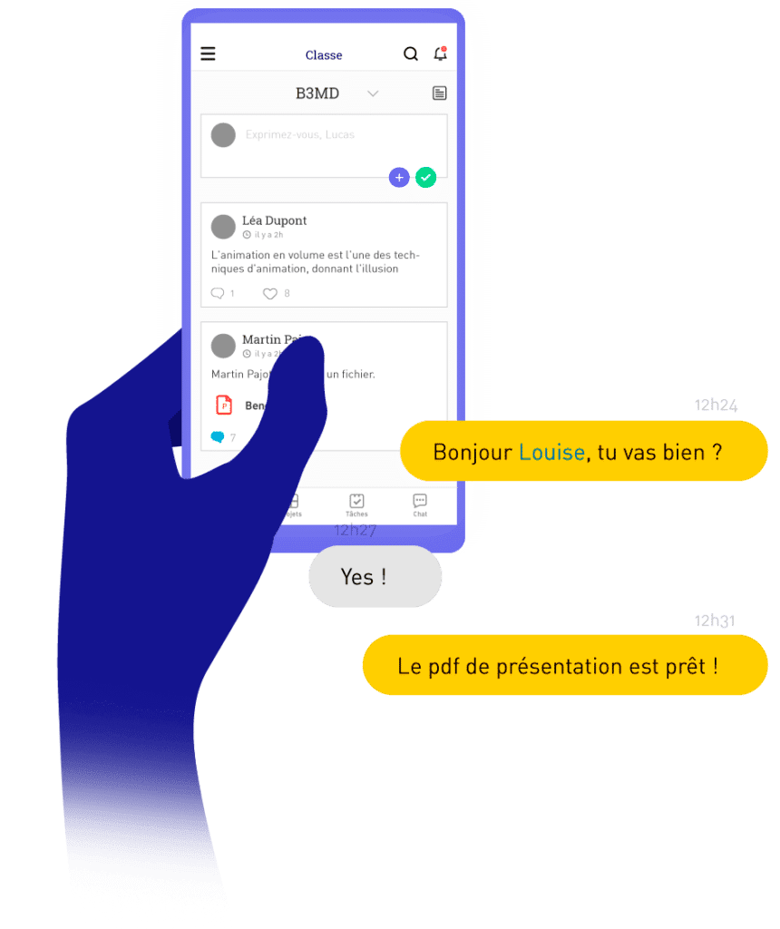 application chat