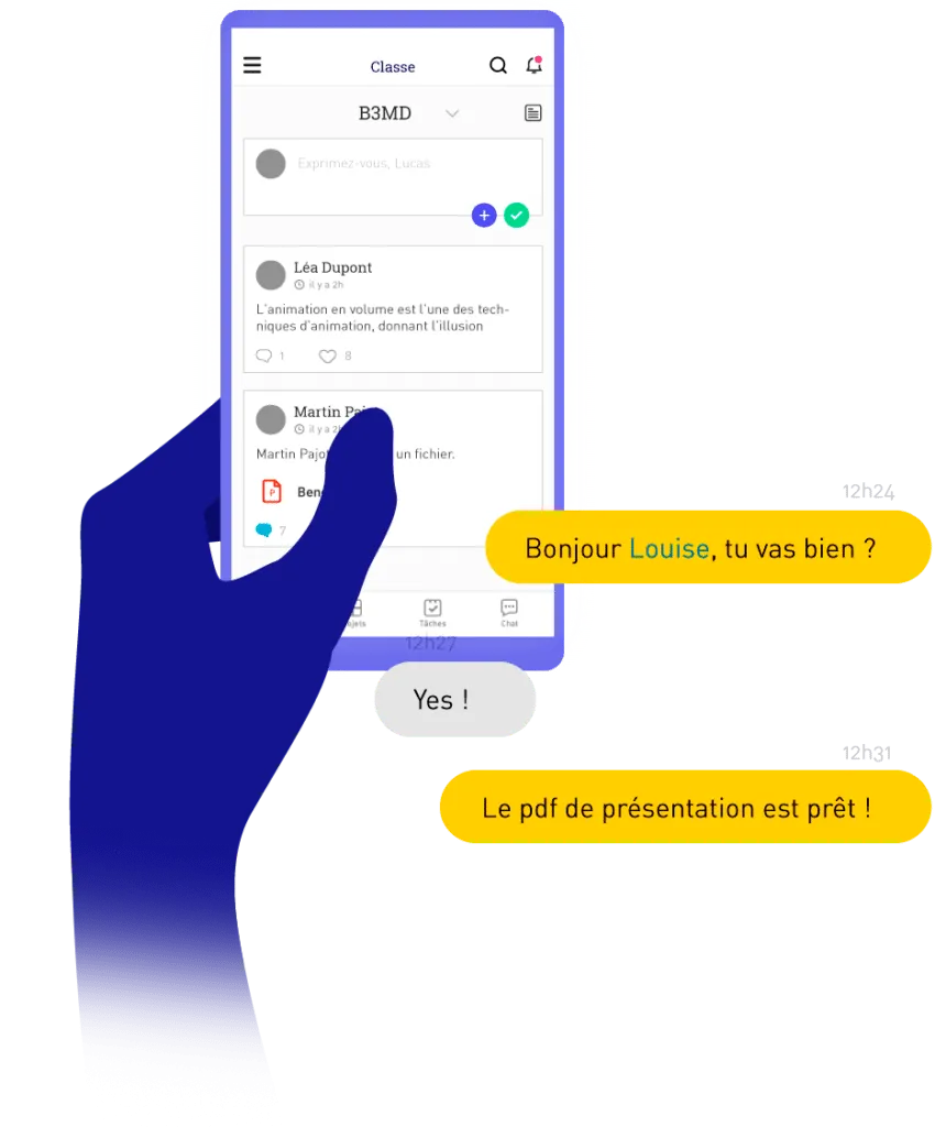 application chat