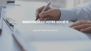 immatriculation societe