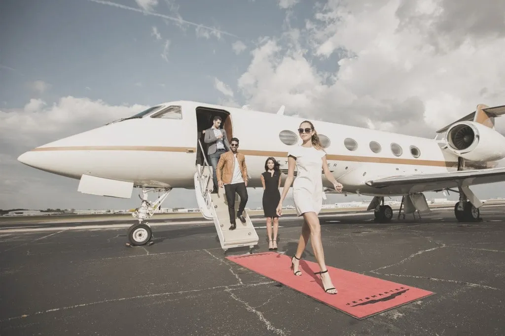 passager et jet privé
