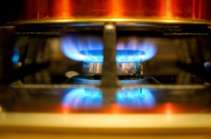 feu à gaz