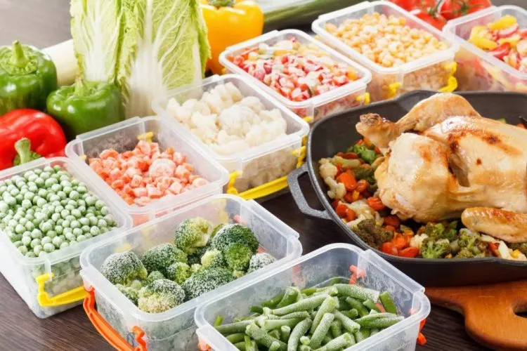 conservation des aliments, produits congelés