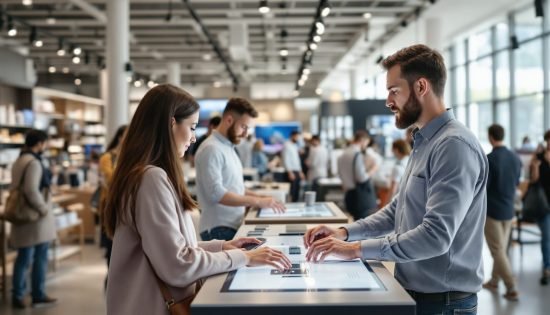 Parcours d’achat immersif