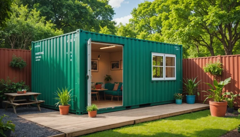 Donnez vie à vos projets à moindre coût avec le container d'occasion