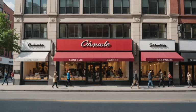 Stores pour façades de magasins