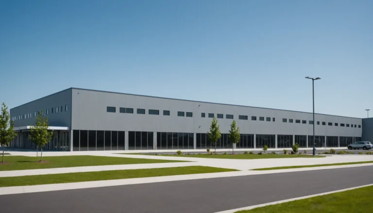 batiment industriel demontable