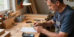 combien gagne un artisan à son compte