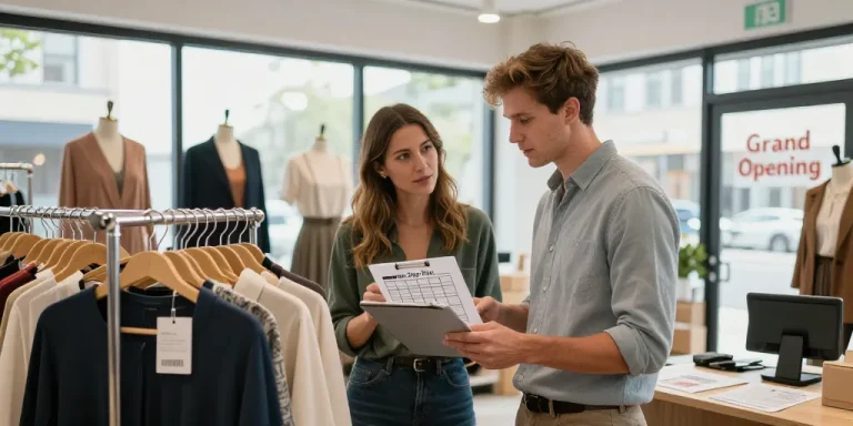 comment ouvrir un magasin de vetement