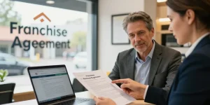 définition magasin franchisé