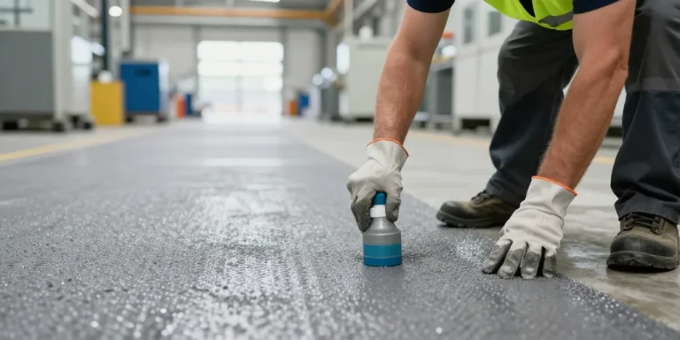 Revêtement anti-dérapant : une solution simple pour éviter les glissades au travail