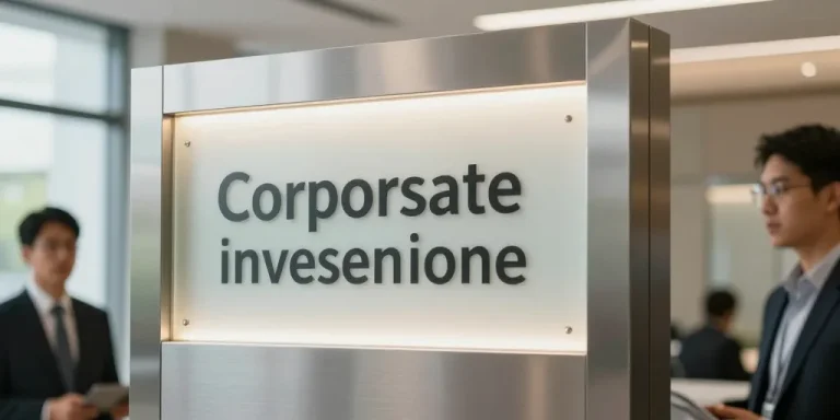 Signalétique d’entreprise : pourquoi c’est un investissement et pas une dépense
