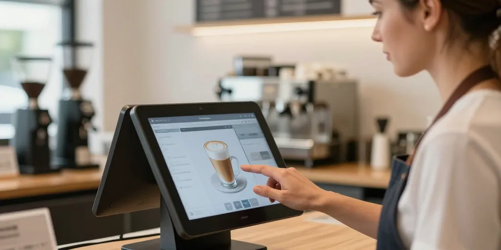 logiciel de caisse café