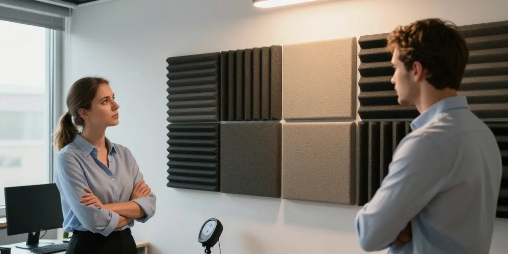 Traitement acoustique bureau : pourquoi vos panneaux échouent et comment vraiment réduire le bruit