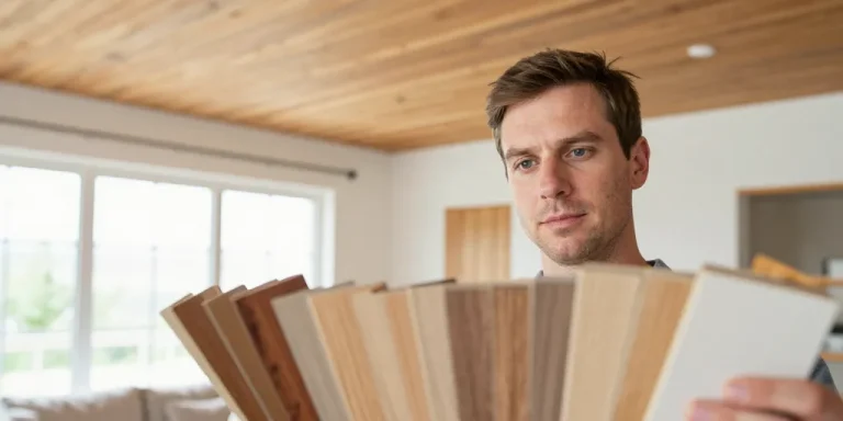 type de plafond en bois