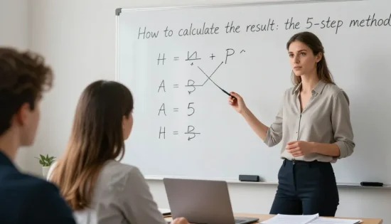 comment calculer le resultat
