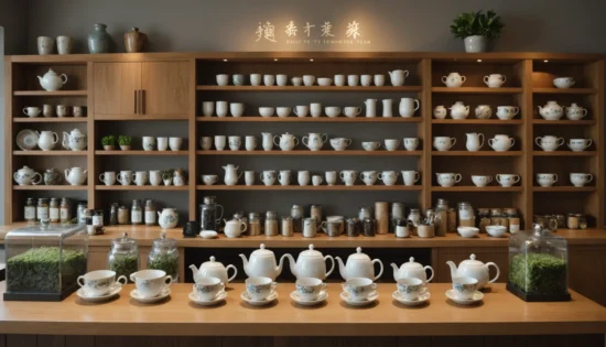 matériel nécessaire pour ouvrir un salon de the