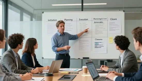 étape gestion de projet