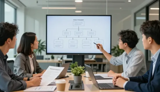 structuration de l'entreprise